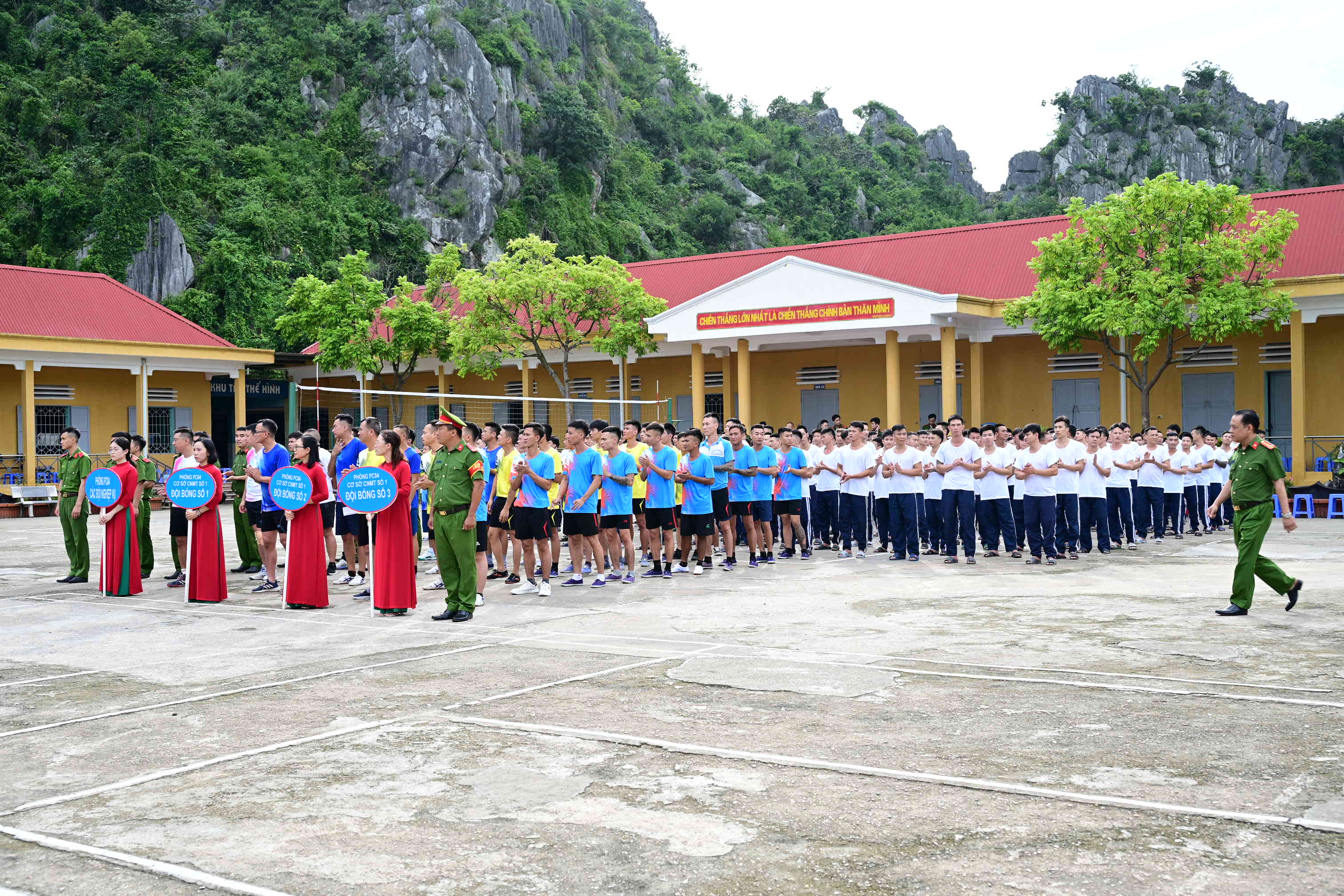 Cơ sở cai nghiện ma túy số 1 tăng cường rèn luyện đội ngũ, trật tự nội vụ cho học viên